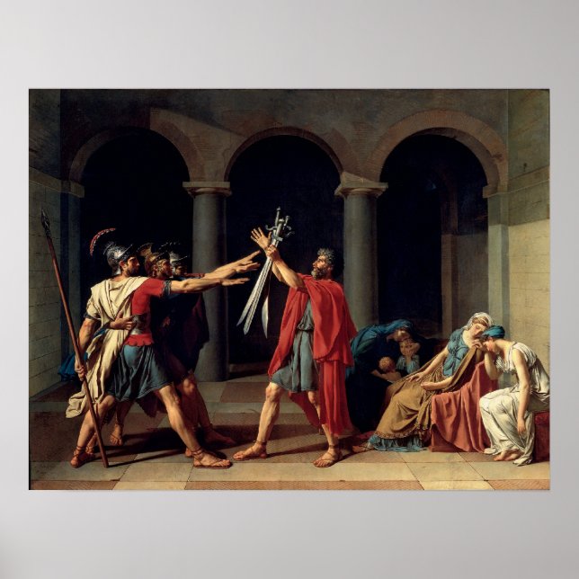 Oath of the Horatii Poster (Front)