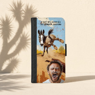 Oatman Arizona Donkey 66 Kicks iPhone 8/7 Wallet Case