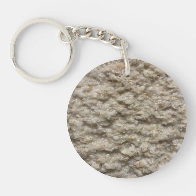 Oatmeal Keychain (Front)