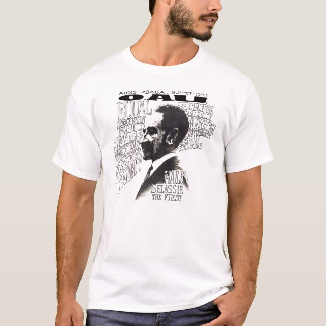 OAU Haile Selassie T-Shirt (Front)