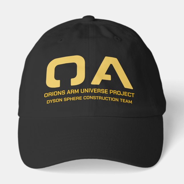 OAUP Dyson Sphere Construction Team Hat (Front)