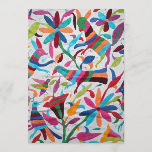 Oaxaca Mexico Mexican Mayan Hispanic Ethnic Boho Invitation
