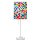 Oaxaca Mexico Mexican Mayan Hispanic Ethnic Boho Table Lamp (Right)