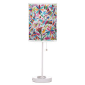 Oaxaca Mexico Mexican Mayan Hispanic Ethnic Boho Table Lamp (Left)