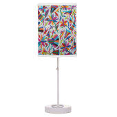 Oaxaca Mexico Mexican Mayan Hispanic Ethnic Boho Table Lamp (Front)