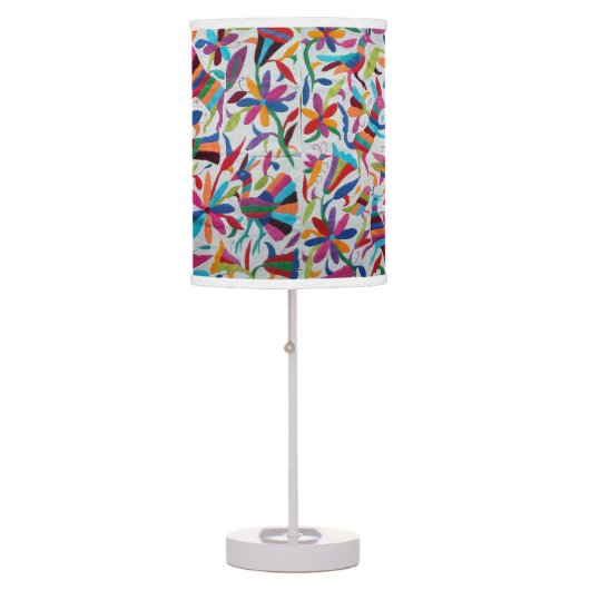 Oaxaca Mexico Mexican Mayan Hispanic Ethnic Boho Table Lamp (Front)