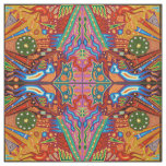 Oaxaca Mexico Mexican Mayan Tribal Art Boho Travel Fabric