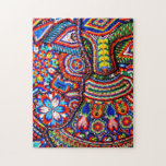 Oaxaca Mexico Mexican Mayan Tribal Art Boho Travel Jigsaw Puzzle Oaxaca Mexico Mexican Mayan Tribal Art Boho Travel Jigsaw Puzzle