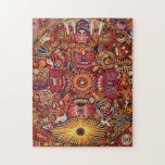 Oaxaca Mexico Mexican Mayan Tribal Art Boho Travel Jigsaw Puzzle Oaxaca Mexico Mexican Mayan Tribal Art Boho Travel Jigsaw Puzzle
