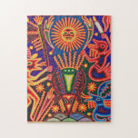 Oaxaca Mexico Mexican Mayan Tribal Art Boho Travel Jigsaw Puzzle Oaxaca Mexico Mexican Mayan Tribal Art Boho Travel Jigsaw Puzzle