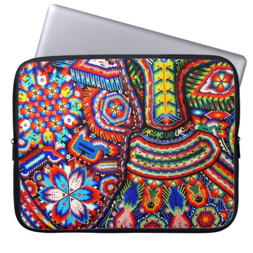 Oaxaca Mexico Mexican Mayan Tribal Art Boho Travel Laptop Sleeve