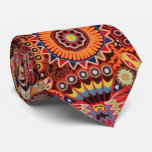 Oaxaca Mexico Mexican Mayan Tribal Art Boho Travel Neck Tie