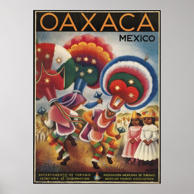 Oaxaca Mexico Poster (Front)