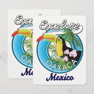 Oaxaca Mexico travel logo