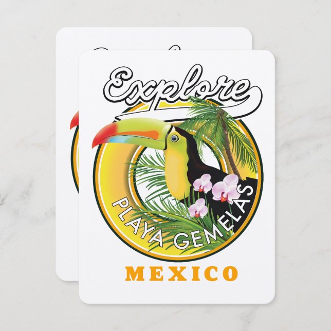 Oaxaca Mexico travel logo (Front/Back)