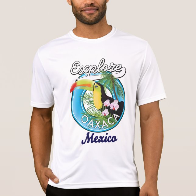 Oaxaca Mexico travel logo T-Shirt (Front)