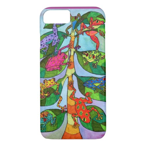 Oaxacan Frog Tree of Life iPhone 87 Case