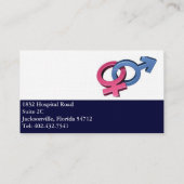 OB-GYN Business Card Sample | Zazzle
