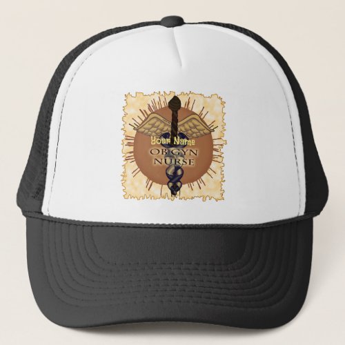OB Gyn Nurse Caduceus Hat