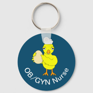 OB/GYN Nurse Keychain