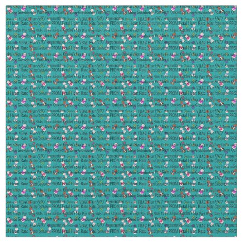 OB_Gyn Nurse Teal Fabric