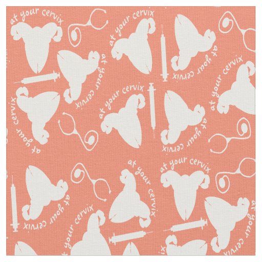 Ob Nurse Cervix Humor Melon Fabric