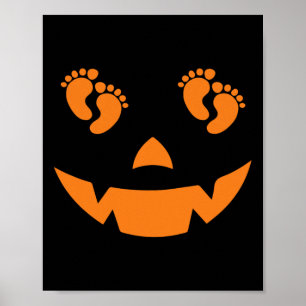 OB Nurse Delivery Labor Halloween Poster