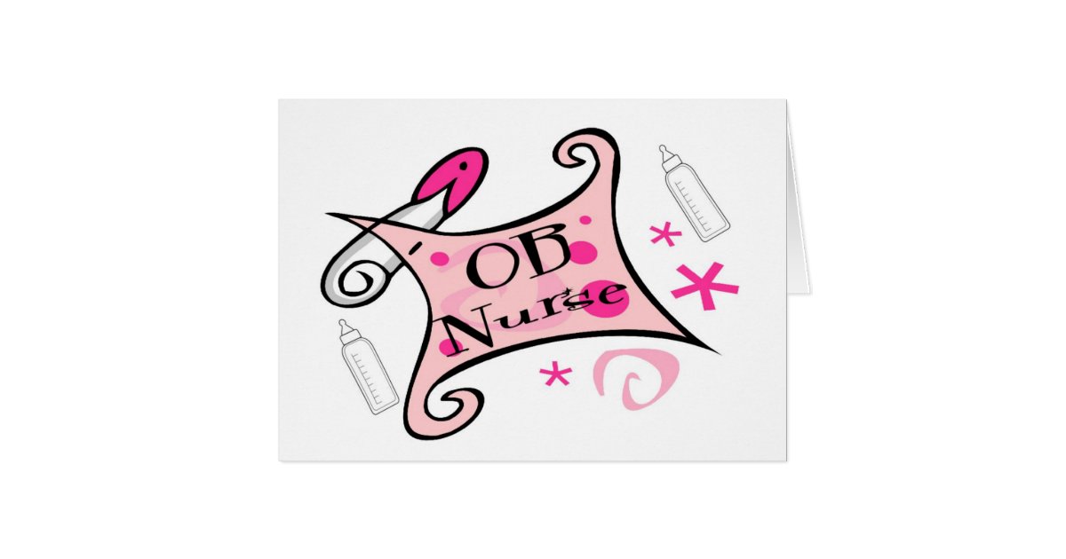 OB nurse (obstetrics) Nursing Zazzle