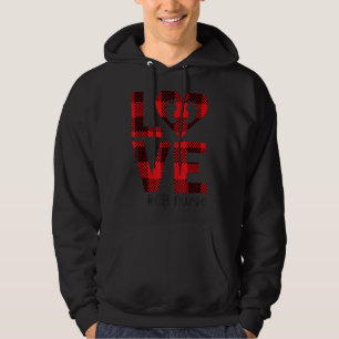 Ob Valentines Day Cute Heart Delivery Labor Nursin Hoodie