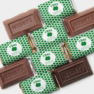 O'Baby St Patrick's Day Baby Shower Hershey's Miniatures