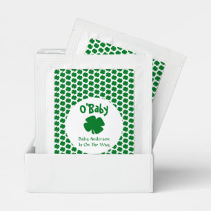O'Baby St Patrick's Day Baby Shower Tea Bag Drink Mix