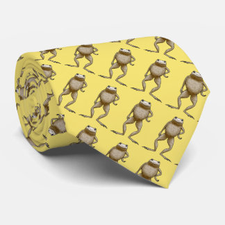 Obadiah Toad Attitude (Yellow) Tie