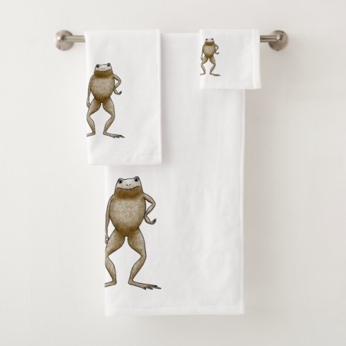 Obadiah Toad Bath Towel Set