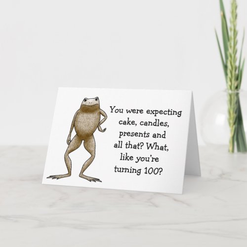 Obadiah Toad Birthday Card Template