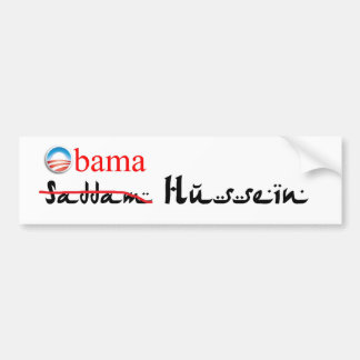 Obam Hussein Bumper Sticker
