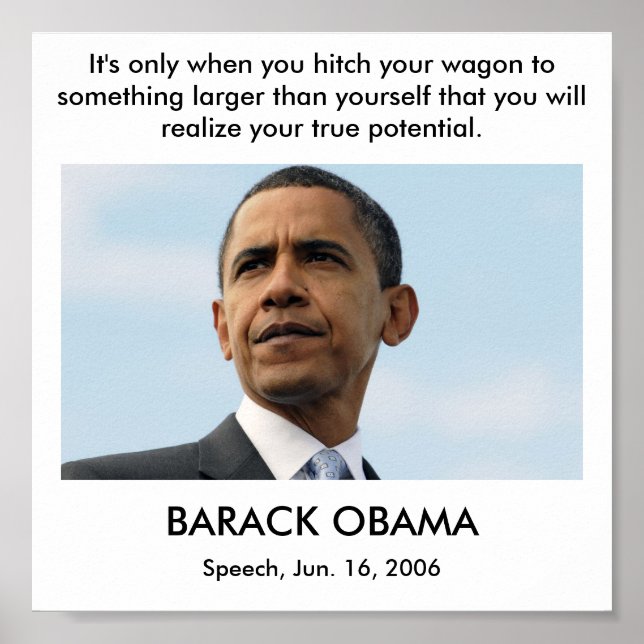 obama22_16604051, It's only when you hitch your... Poster (Front)