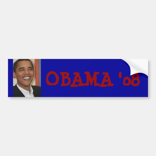 OBAMA '08 BUMPER STICKER (Front)