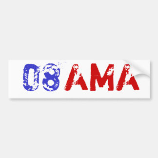 Obama 08 Bumpersticker Bumper Sticker