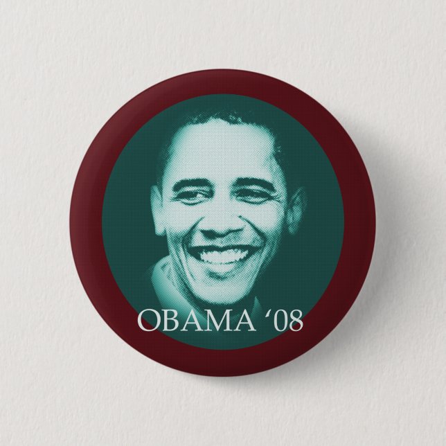 Obama '08 button (Front)