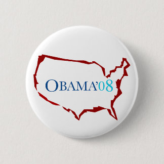 Obama 08 Button
