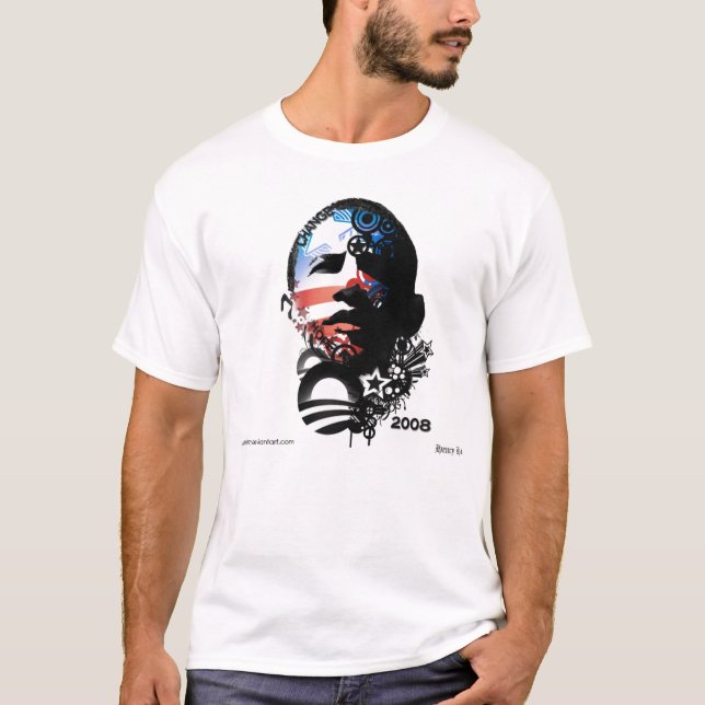 Obama' 08 T-Shirt (Front)