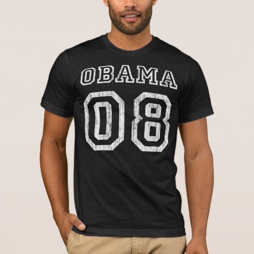 Obama 08 Team Vintage T_Shirt
