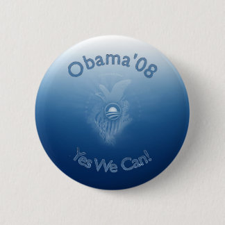 Obama 08 - Yes We Can! Pinback Button