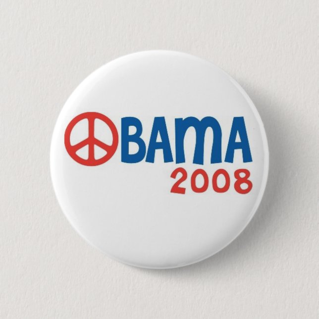 Obama 2008 button (Front)