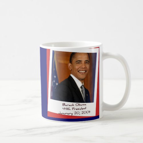 Obama 2009 Inaguration Souvenir Mug