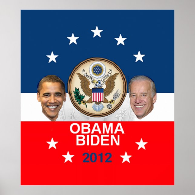 Obama 2012 Biden Poster (Front)