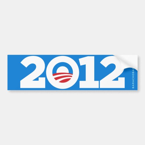 Obama 2012 Bumper Sticker
