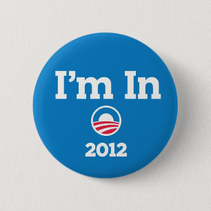 Obama 2012 Button