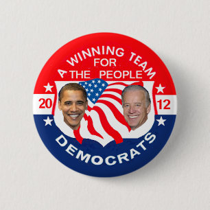 Obama 2012 Button