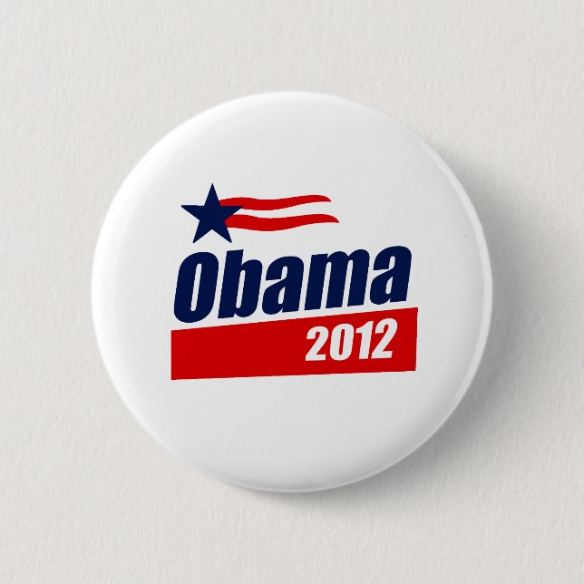 Obama 2012 button (Front)